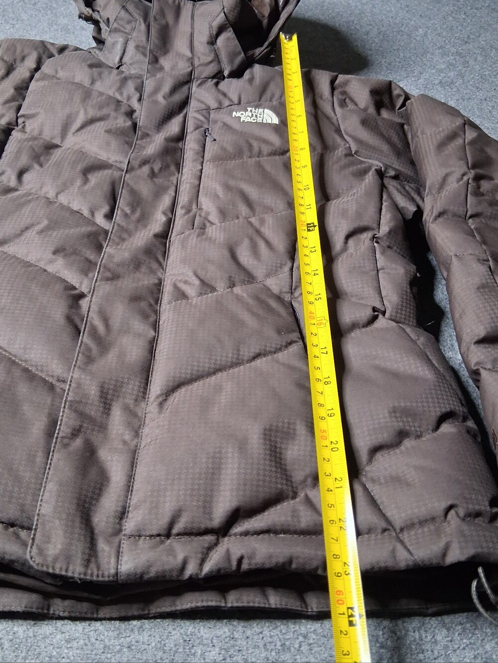 The North Face Prodigy 600 Down Ski Jacket Puffer Coat Hooded Brown Womens M - Picture 9 of 16